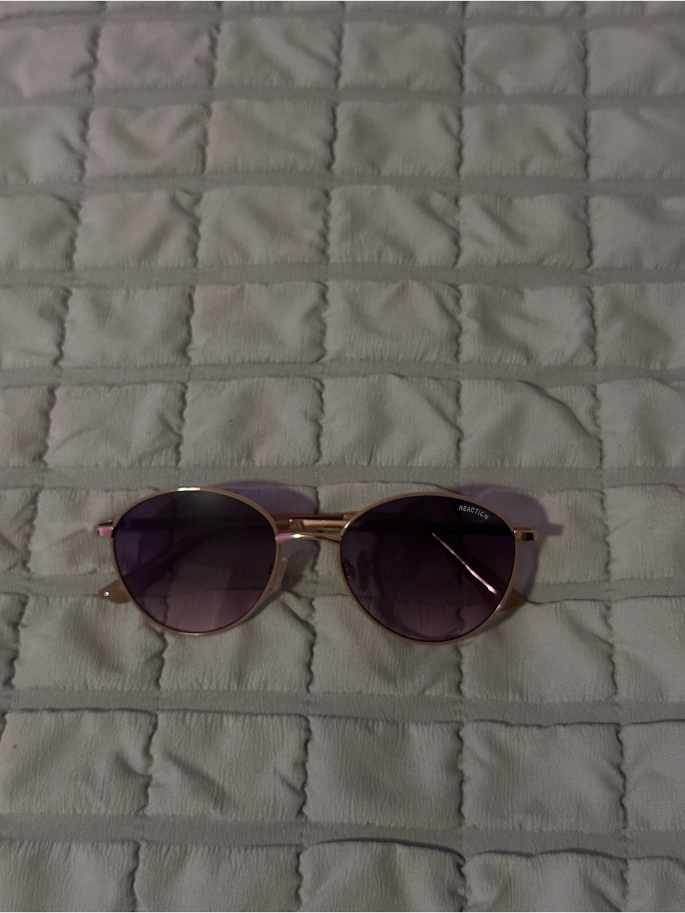 Round Pink Gradient Women's Sunglasses